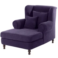 Online Big Sessel Violett Vereny Ohrensessel