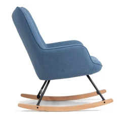 Sale Blauer Schaukelsessel Conzuela Wohnzimmer Sessel