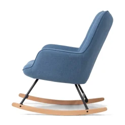 Sale Blauer Schaukelsessel Conzuela Wohnzimmer Sessel