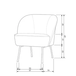 New Boucle Sessel Merkur Wohnzimmer Sessel