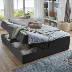 New Boxbett ohne Kopfteil Gromany Funktionsbetten|Schubkastenbetten