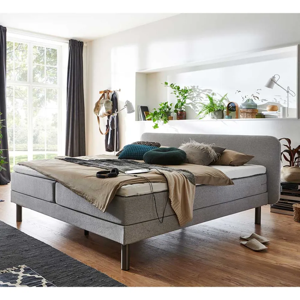 Discount Boxspring Bett Grenvy Polsterbetten