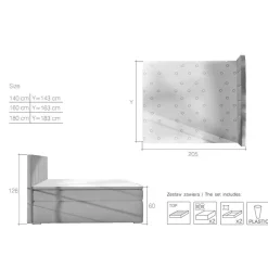 Boxspringbett Arturus*Pharao24