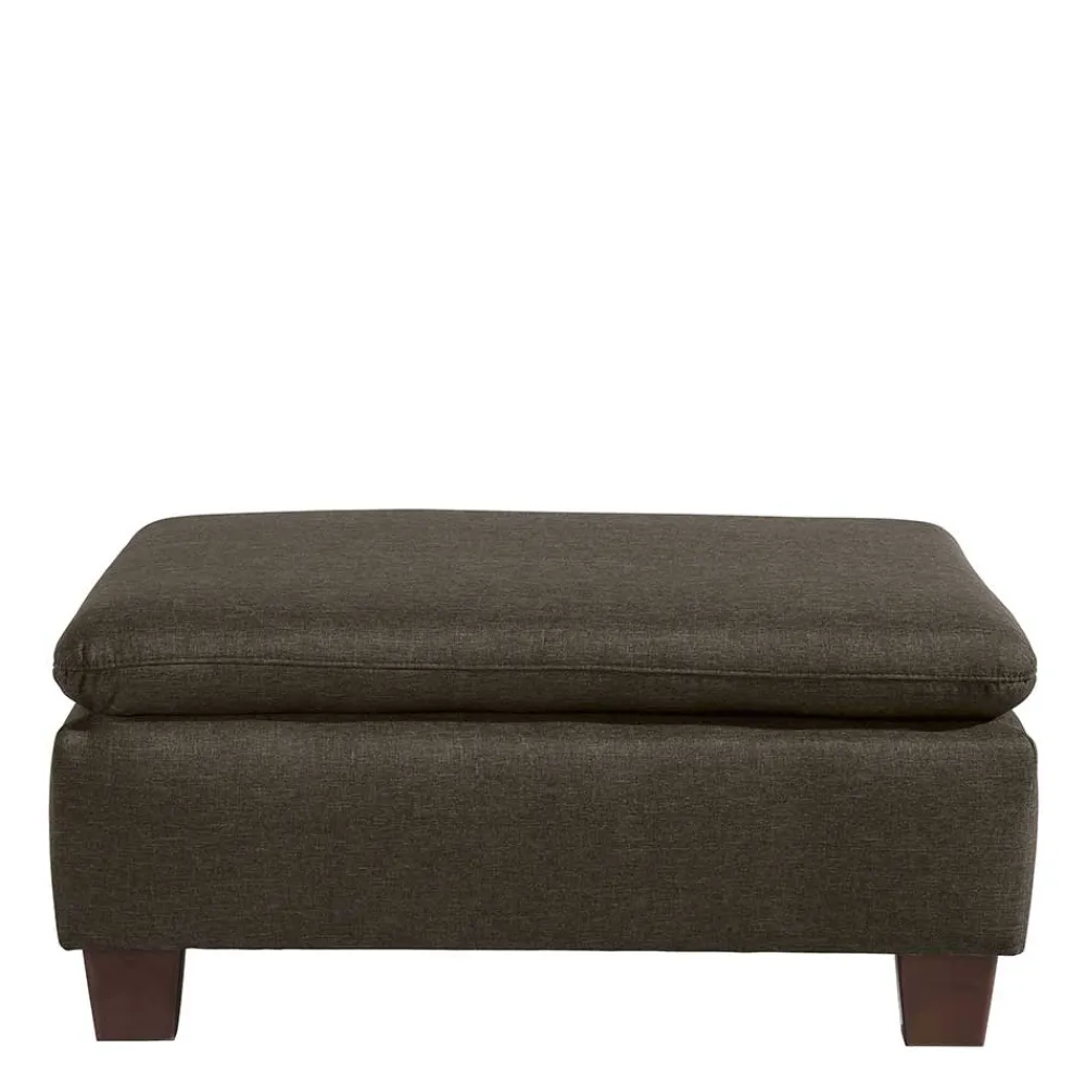 Brauner Polsterhocker Zyrano*Pharao24