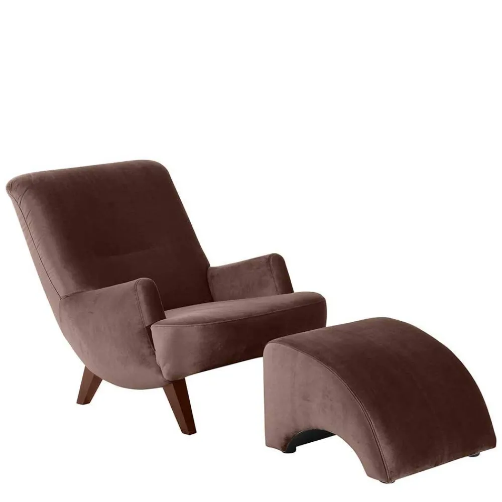 Brauner Polstersessel Perlos*Pharao24 Outlet