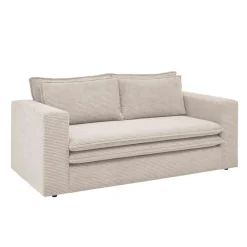 Breitcord Sofa Beige Edance*Pharao24 Outlet