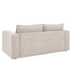 Breitcord Sofa Beige Edance*Pharao24 Outlet