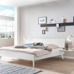 Online Breites Bett Rustieke Doppelbetten|Massivholzbetten