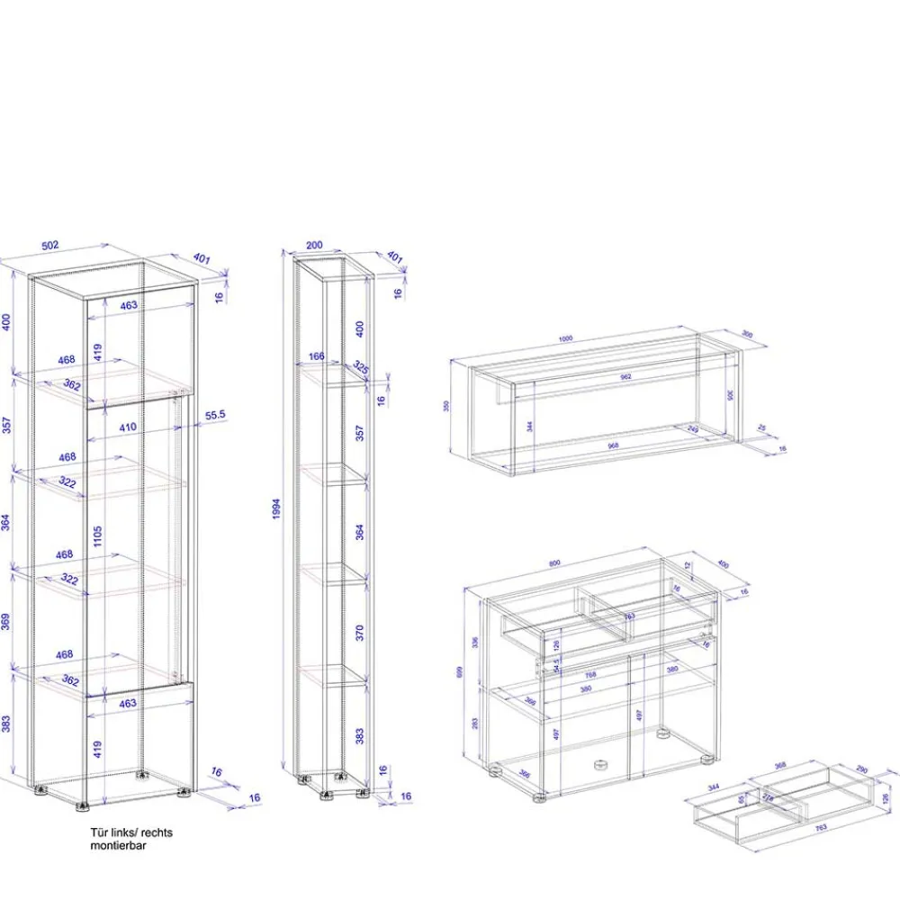 Clearance Büromöbel Komplettset Rascian Büromöbel Sets