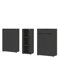 Büromöbel Set dreiteilig Abby*Pharao24 Online