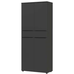 Online Büromöbel Set dunkelgrau Abby Büromöbel Sets