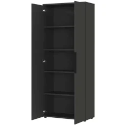 Online Büromöbel Set dunkelgrau Abby Büromöbel Sets