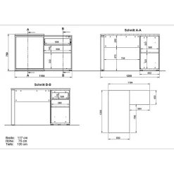 Büromöbel Set Nastia*Pharao24 Sale