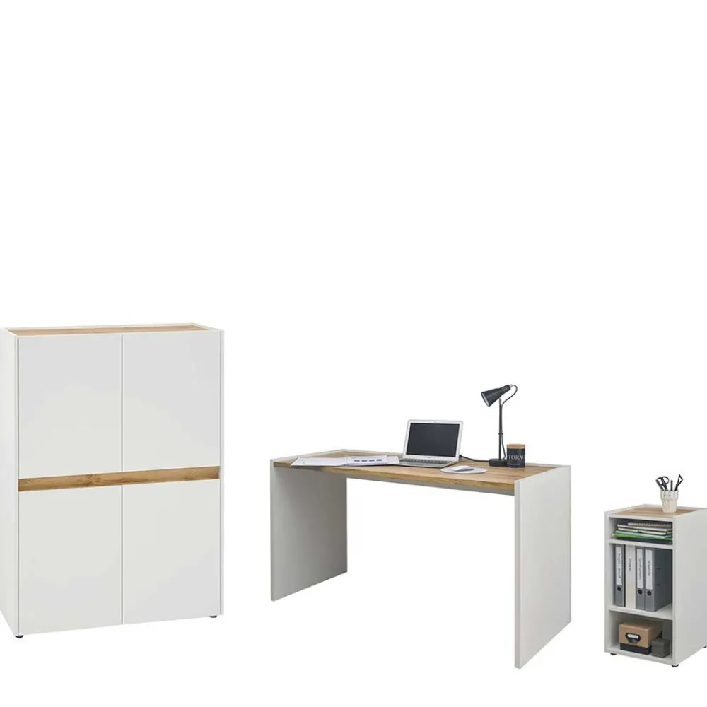 Outlet Büromöbel Set 3-teilig Rascian Büromöbel Sets
