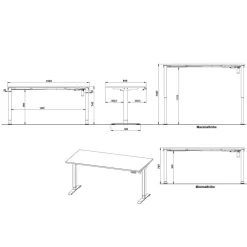 Best Bürotisch Vericia Schreibtische