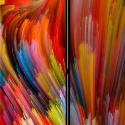 Hot Bunter Paravent Asten Paravents|Raumteiler