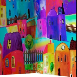 Hot Bunter Raumtrenner Cibiao Paravents|Raumteiler