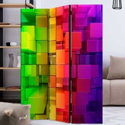 Sale Bunter Raumtrenner Moldiva Paravents|Raumteiler