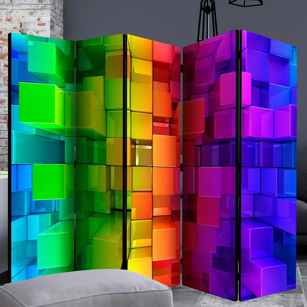 Sale Bunter Raumtrenner Moldiva Paravents|Raumteiler