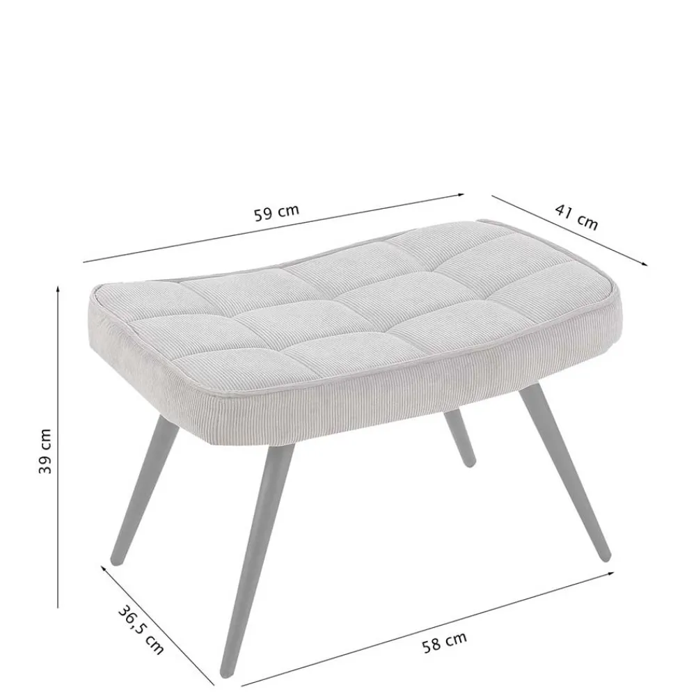 Cord Fusshocker Dalicia*Pharao24 Online