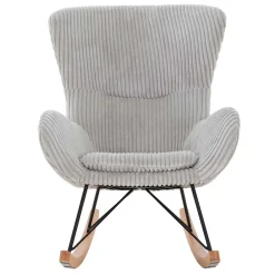 New Cord Schaukelsessel Manitoba Wohnzimmer Sessel|Ohrensessel