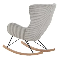 New Cord Schaukelsessel Manitoba Wohnzimmer Sessel|Ohrensessel