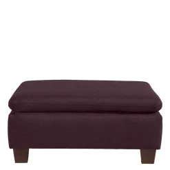 Hot Couchhocker Bordeauxrot Acsandrio Sitzhocker