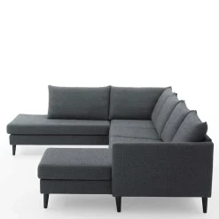 Couchlandschaft Anthrazit Sanctos Wohnlandschaften|Ecksofas