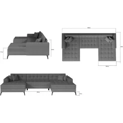 Outlet Couchlandschaft Depera Wohnlandschaften|Ecksofas