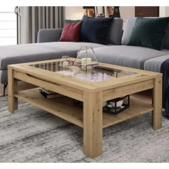 New Couchtisch Abagail Wohnzimmertisch|Glastische