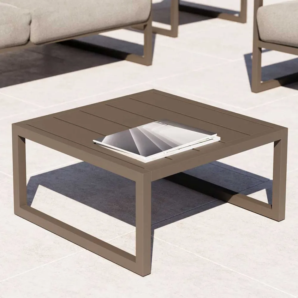 Couchtisch Aluminium Blanca*Pharao24 Sale