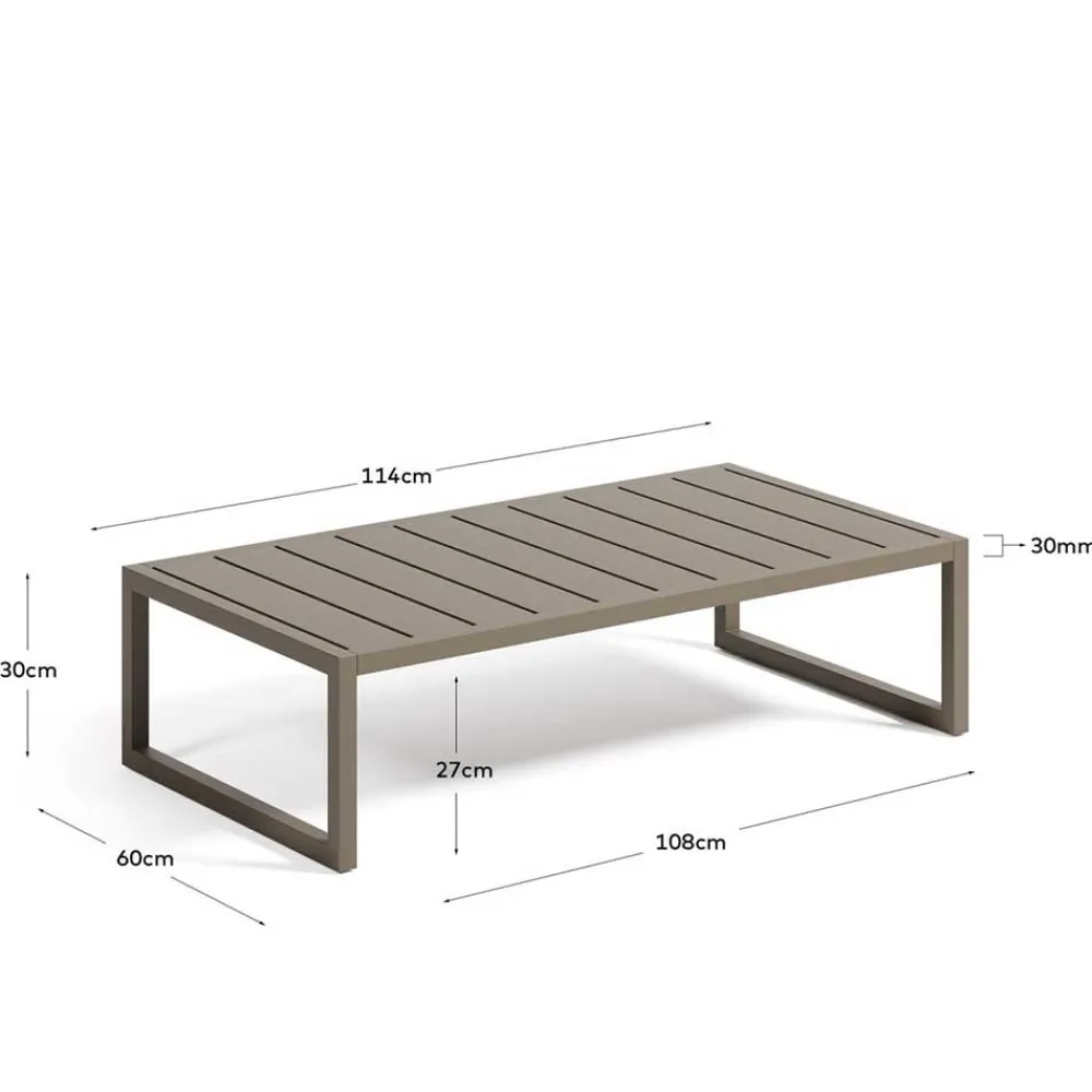 Couchtisch Aluminium Blanca*Pharao24 Sale