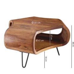 Couchtisch Azuara Wohnzimmertisch|Massivholztische