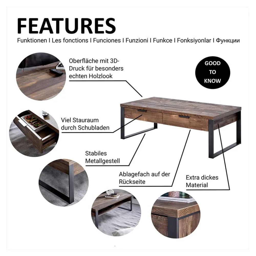 Couchtisch Laraina*Pharao24 Discount