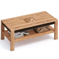 Outlet Couchtisch Macereta Wohnzimmertisch|Massivholztische