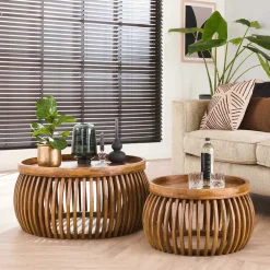 Clearance Couchtisch Set Bastiaan Wohnzimmertisch|Beistelltische