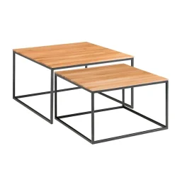 Hot Couchtisch Set Johanna Wohnzimmertisch|Beistelltische