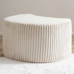 Discount Cremeweißer Sitzhocker Anyel Sitzhocker