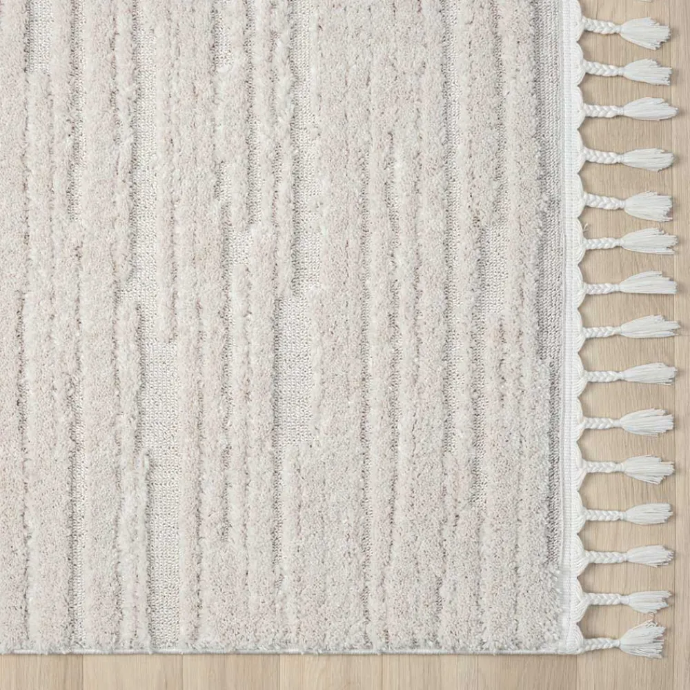 Cremeweißer Teppich Yemla*Pharao24 Best