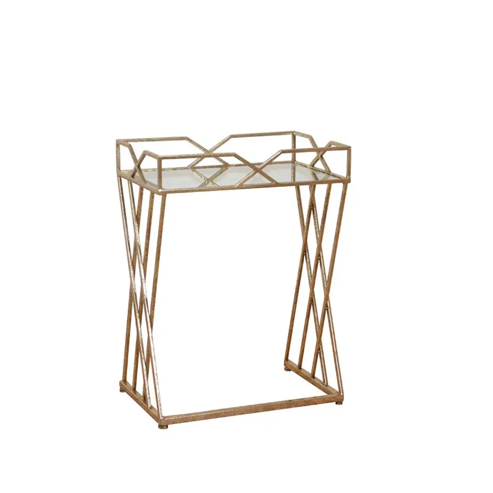 New Design Beistelltisch Judith Telefontische|Glastische