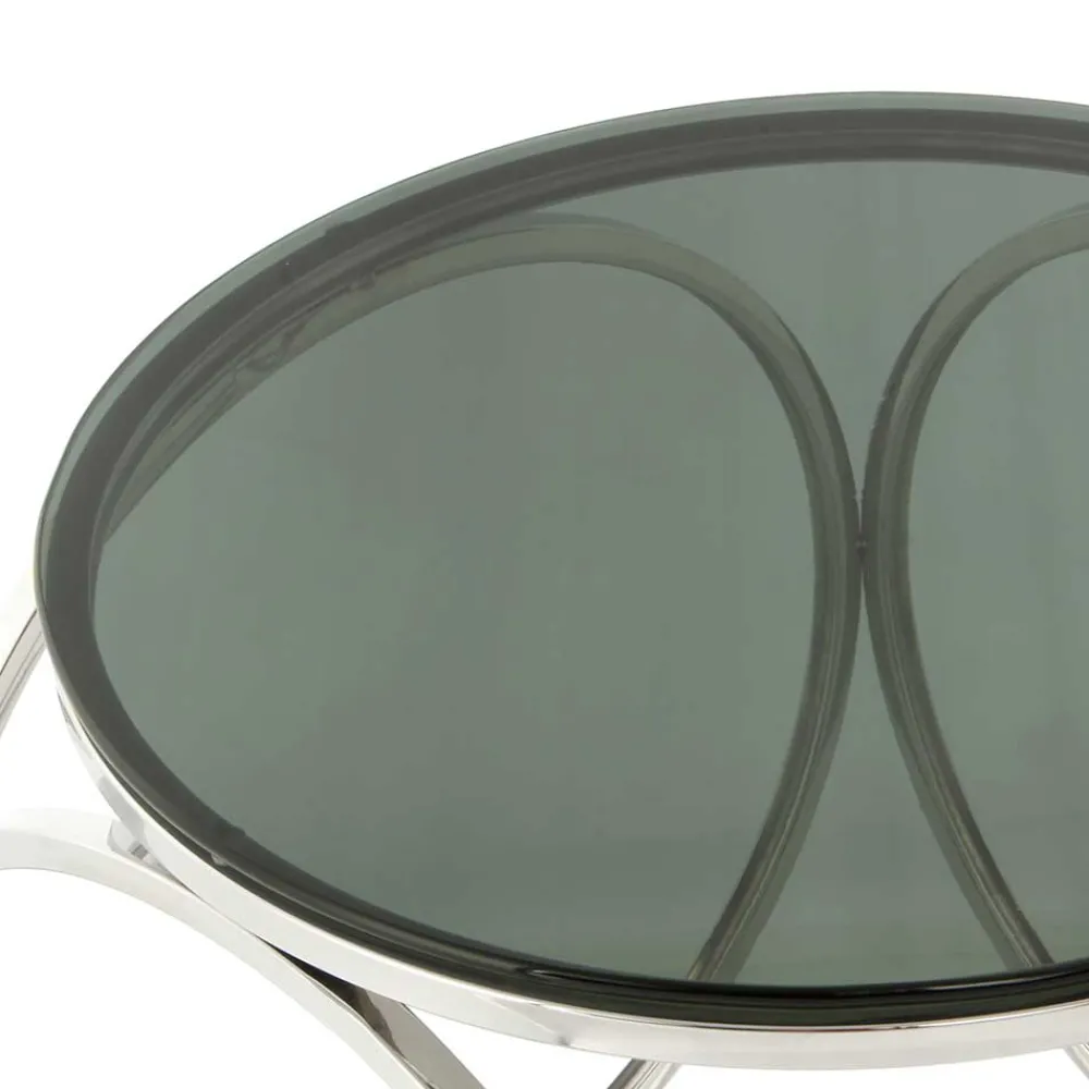 Hot Design Beistelltisch Quartia Glastische