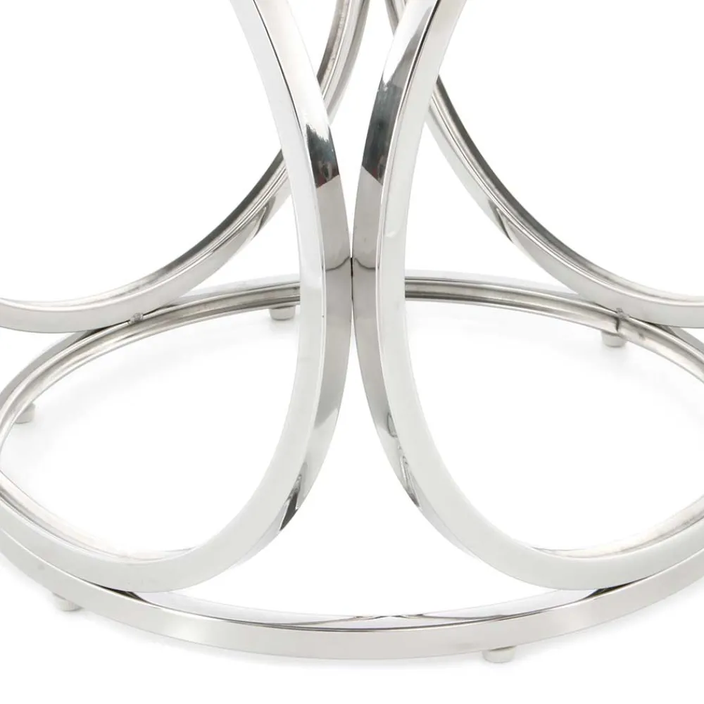 Hot Design Beistelltisch Quartia Glastische