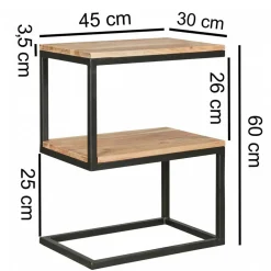 Design Beistelltisch Ravencos*Pharao24