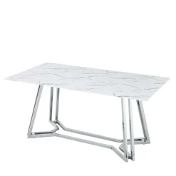 Clearance Design Esstisch Nedaz Glastische