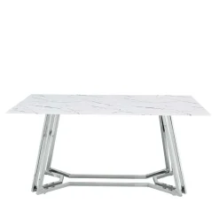 Clearance Design Esstisch Nedaz Glastische