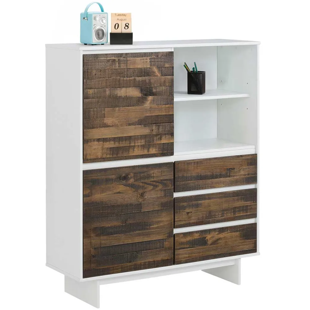 Clearance Design Highboard Clandra Flurkommoden|Highboards