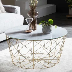 Design Sofatisch Vuprian Glastische