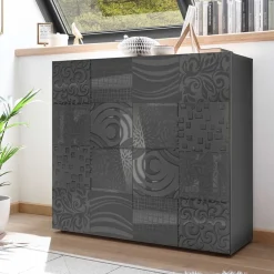 Hot Design Wohnwand Hancieda Wohnzimmerschrank|Moderne Wohnwände