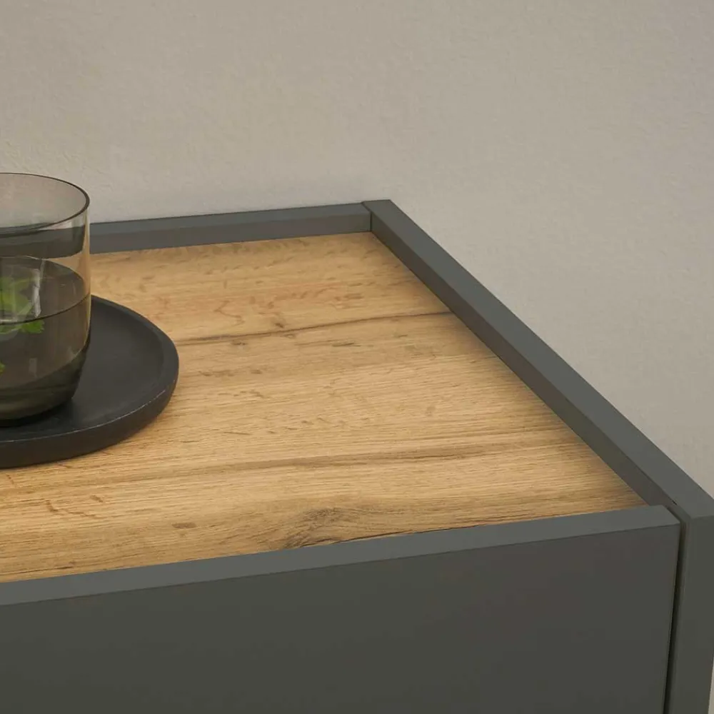 Outlet Design Wohnwand mit Schreibtisch Uzniana Moderne Wohnwände|Wohnwand 250 Cm