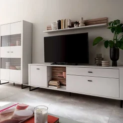 Best Design Wohnwand Polar Wohnwand 300 Cm|Moderne Wohnwände